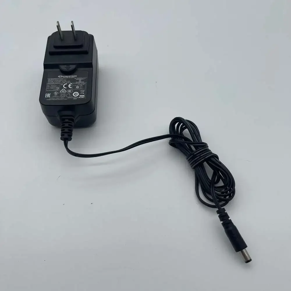 Crestron PW-2412WU 24VDC 1.25A Universal AC Power Supply Adapter Black